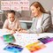 QUEFE 120 Colors Glass Seed Beads Friendship Bracelet Kit 36000pcs 3mm Beads for Bracelet Making Kit with Letter Beads Accessories Charms and Pendants Kit for Necklaces Making, DIY, Gift, Craft